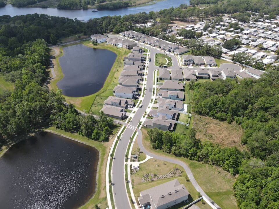 rivington aerial view